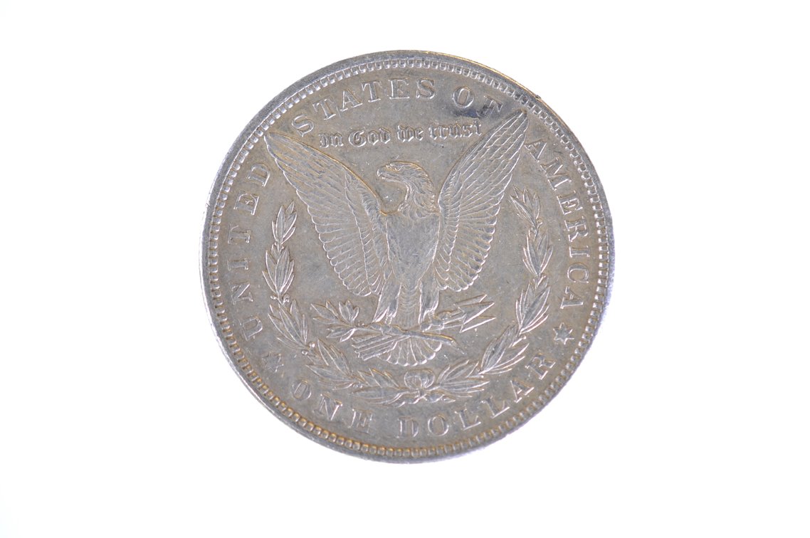1900 Morgan Silver Dollar Philadelphia, photo 3 of 3
