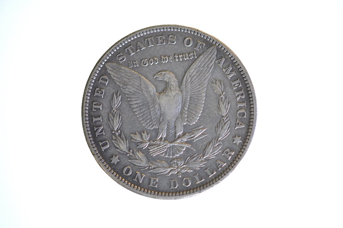 1901 Morgan Silver Dollar San Francisco, photo 2 of 2