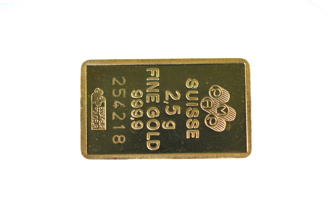 Suisse 2.5 grams Fine Gold 999.9 254218 PAMP Essay EUR FOND EUR, photo 4 of 4