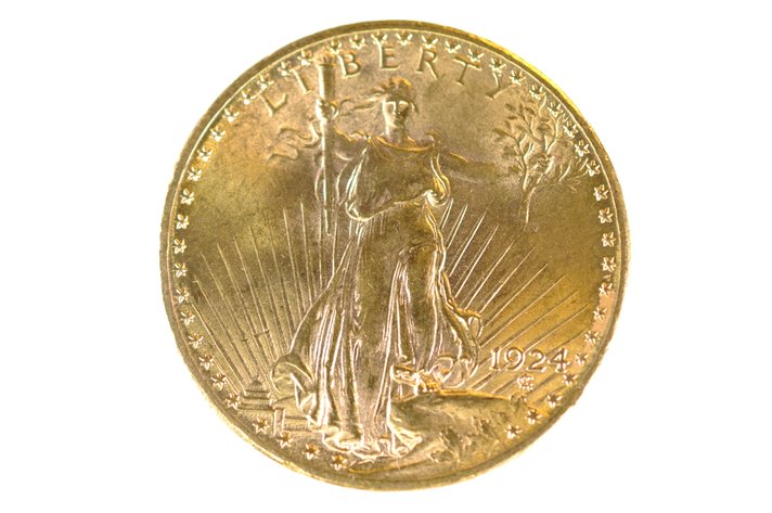 1924 Twenty Dollars U.S. Liberty Gold Coin