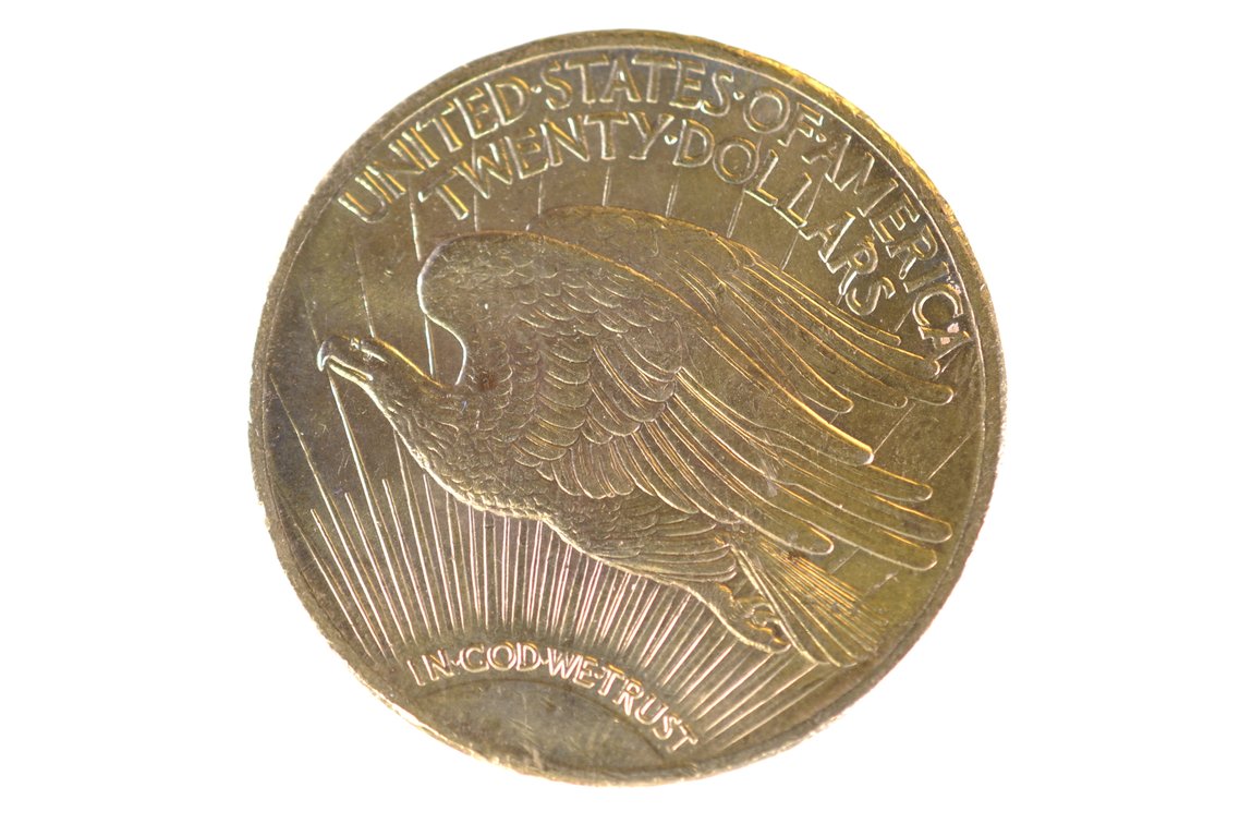 1924 Twenty Dollars U.S. Liberty Gold Coin, photo 3 of 4