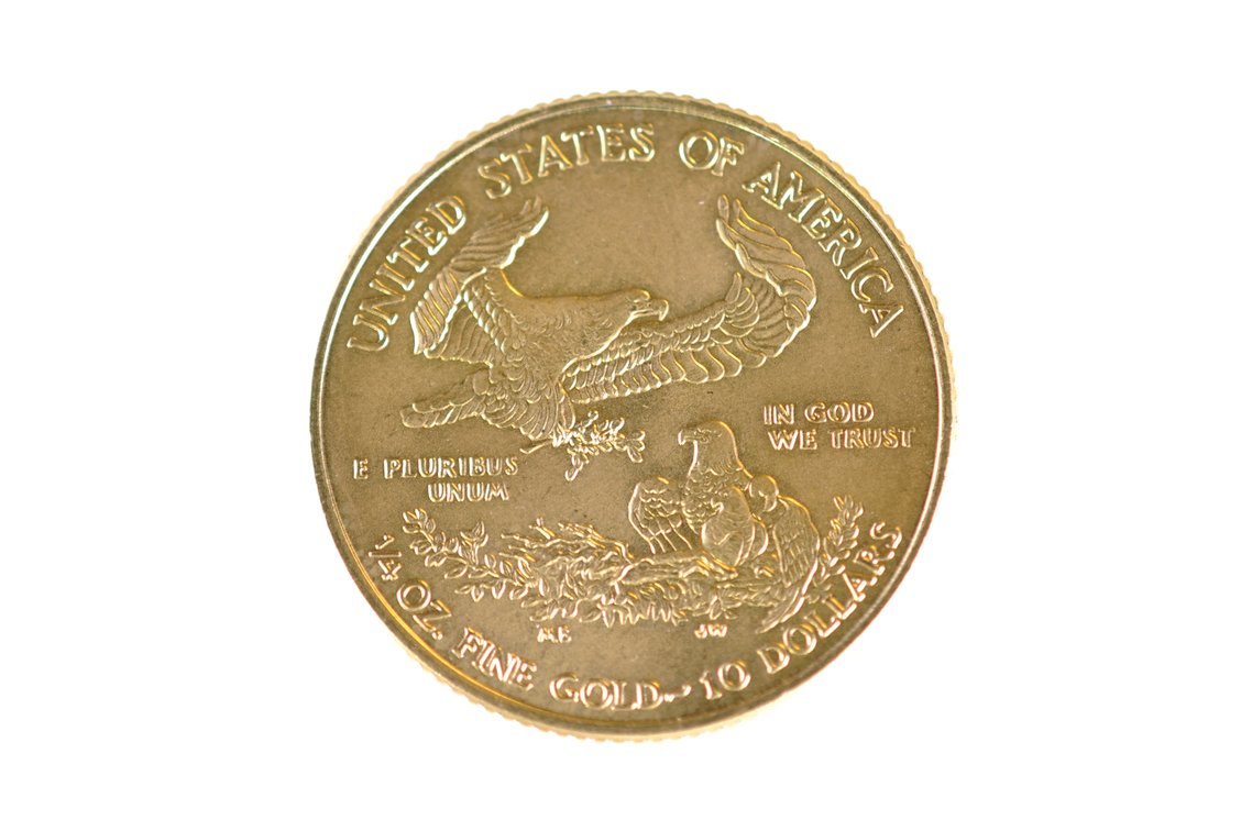 2015 Ten Dollars U.S. Walking Liberty Gold Coin, photo 2 of 4