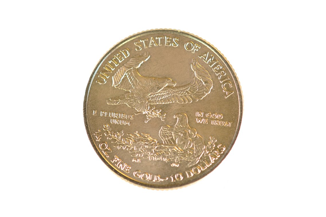 2015 Ten Dollars U.S. Walking Liberty Gold Coin, photo 3 of 4