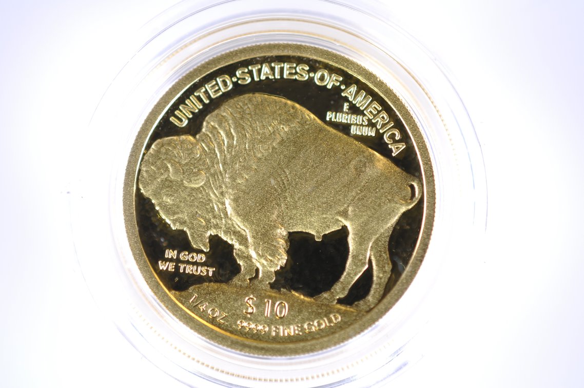 2008 Liberty Buffalo Nickel Ten Dollar Gold Coin, photo 4 of 4