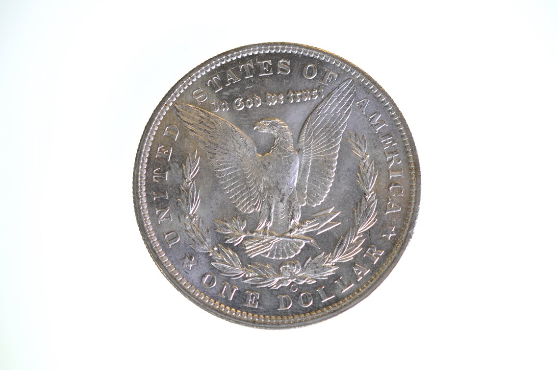 1904 Morgan Silver Dollar New Orleans, photo 2 of 2