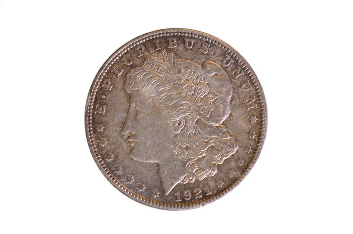 1921 Morgan Silver Dollar Philadelphia