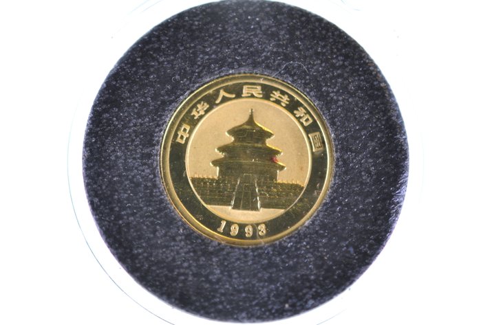 1993 Chinese Five Yuan Gold Panda Coin