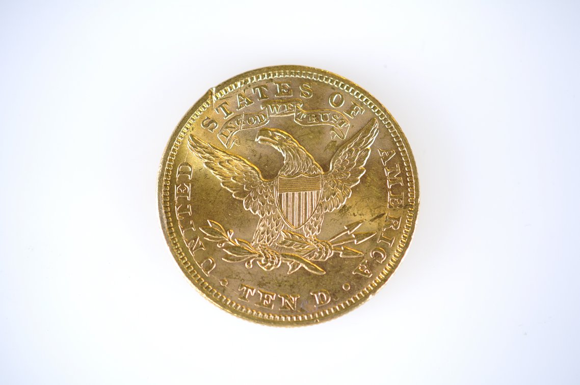 1894 Liberty Head Gold Eagle Ten Dollars Gold Coin, photo 4 of 4