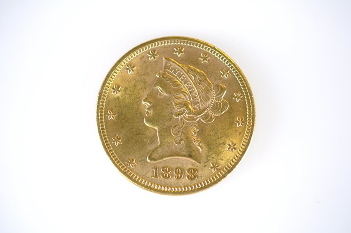 1901 Liberty Head Gold Eagle Ten Dollars Gold Coin