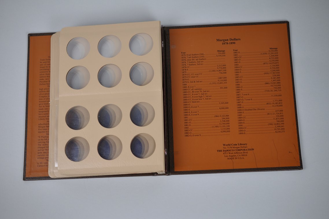 Morgan Dollar Collectors World Coin Library Books, photo 5 of 9
