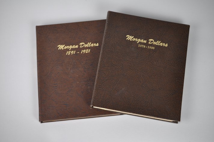Morgan Dollar Collectors World Coin Library Holder Books