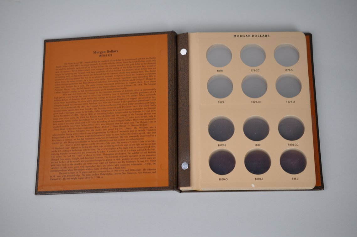 Morgan Dollar Collectors World Coin Library Books, photo 3 of 9