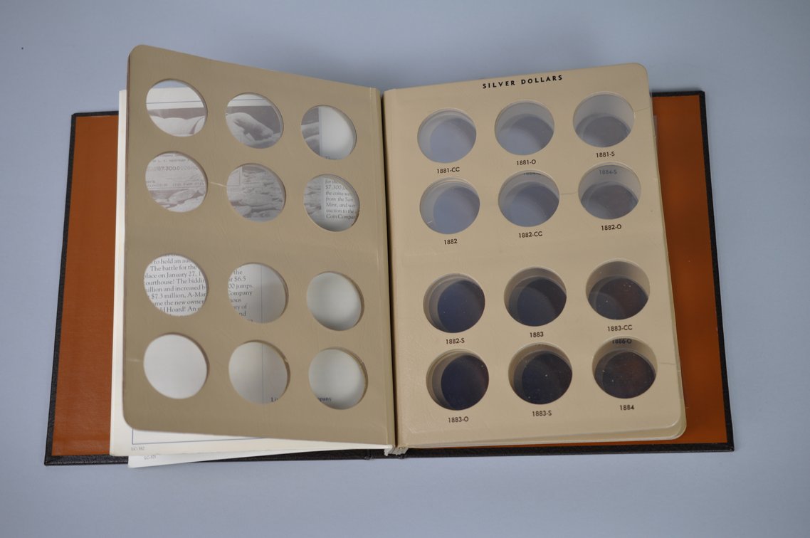 Morgan Dollar Collectors World Coin Library Holder Books, photo 6 of 11