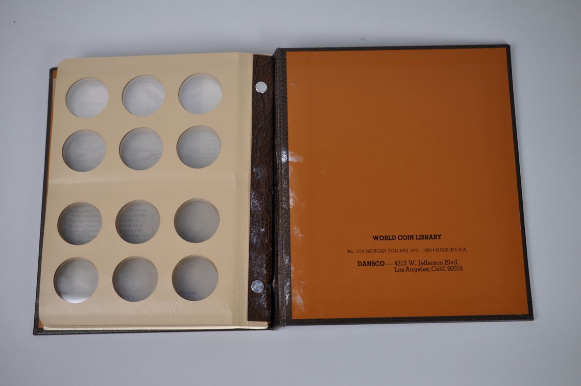 Morgan Dollar Collectors World Coin Library Holder Books, photo 7 of 11