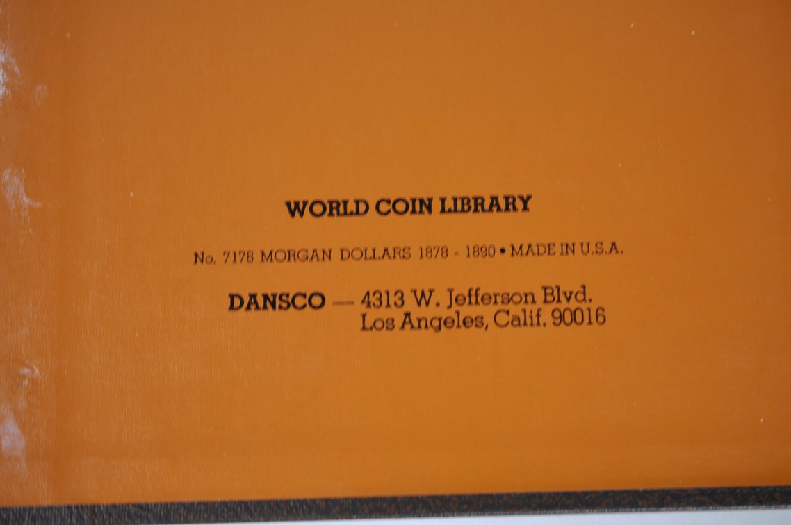 Morgan Dollar Collectors World Coin Library Holder Books, photo 8 of 11