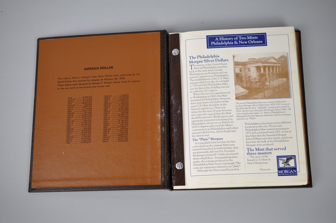 Morgan Dollar Collectors World Coin Library Holder Books, photo 3 of 11