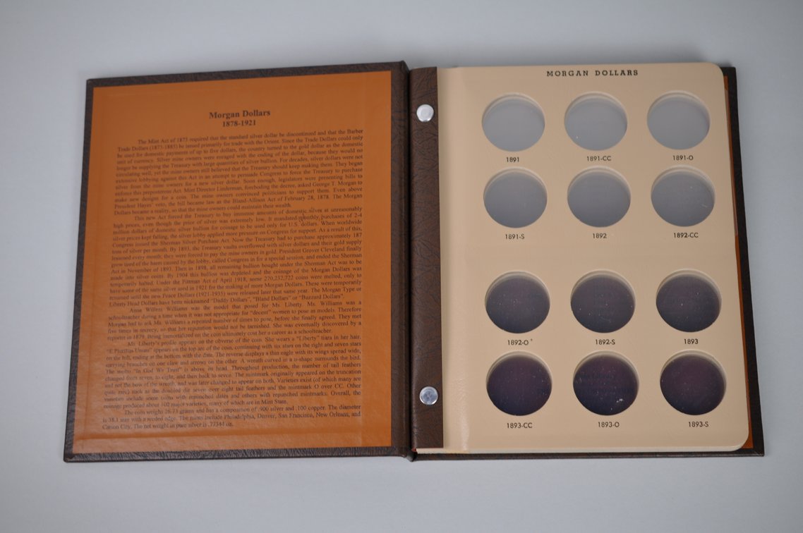 Morgan Dollar Collectors World Coin Library HolderBooks, photo 3 of 8