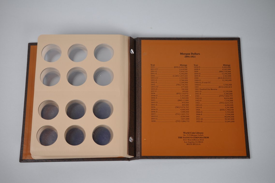 Morgan Dollar Collectors World Coin Library HolderBooks, photo 4 of 8
