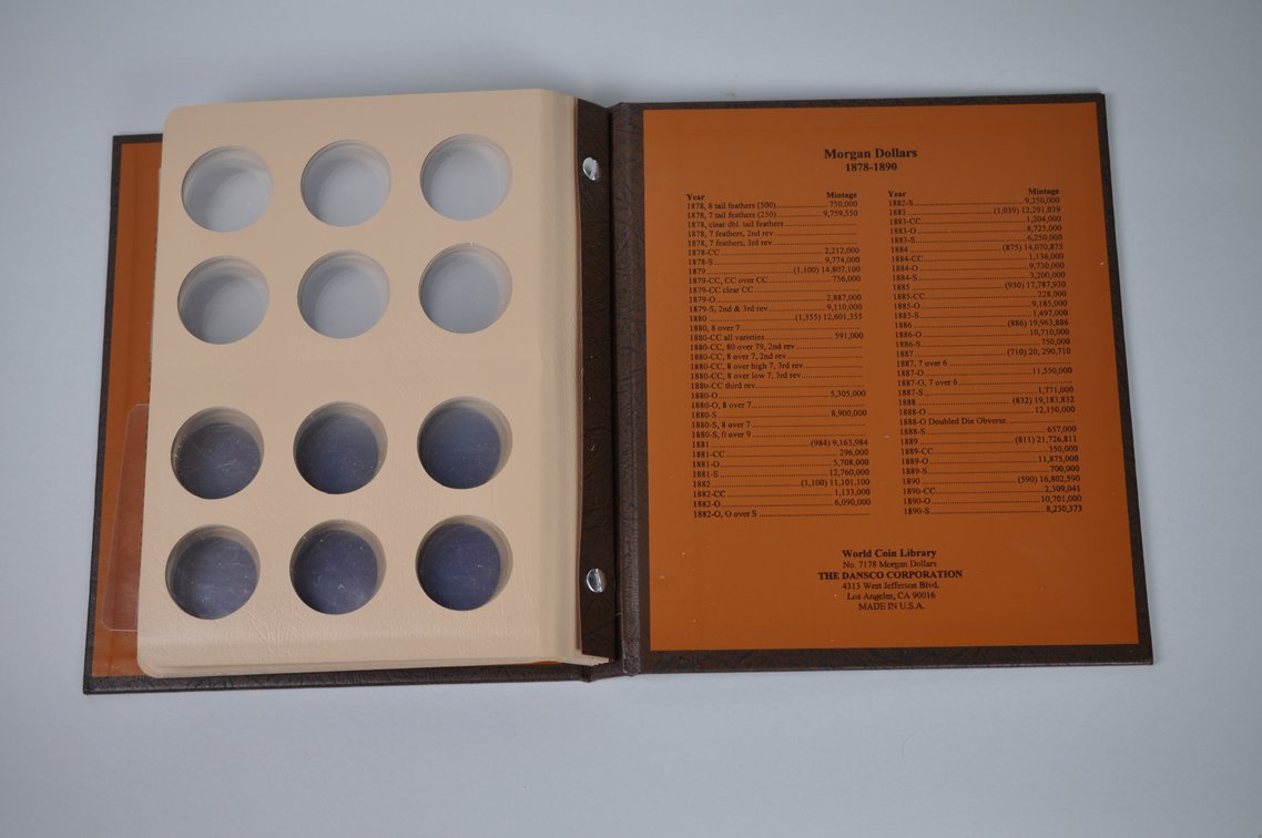 Morgan Dollar Collectors World Coin Library HolderBooks, photo 7 of 8