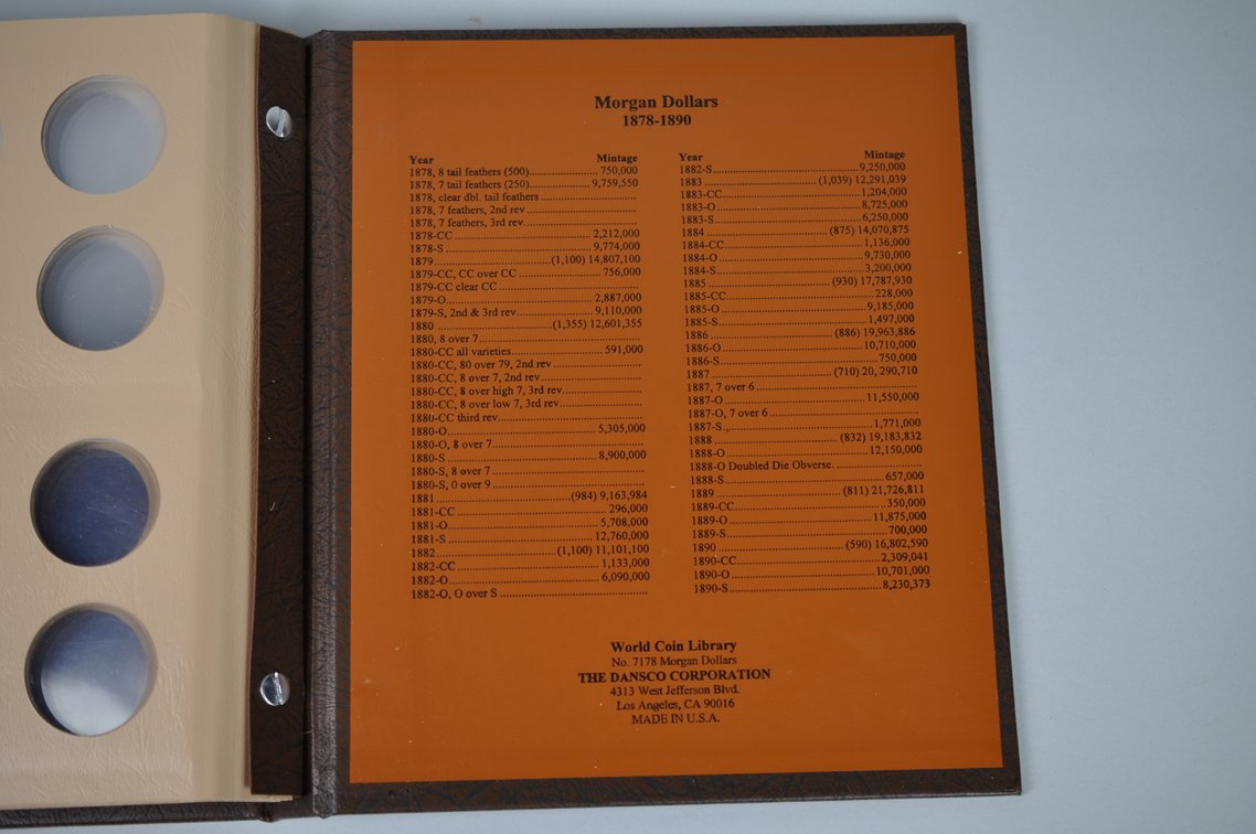 Morgan Dollar Collectors World Coin Library HolderBooks, photo 8 of 8