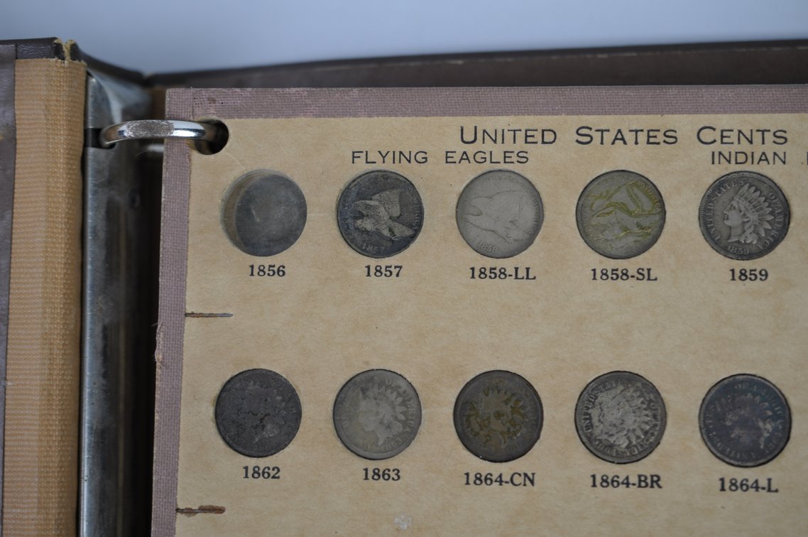 1856-1953 Flying Eagles and Indian Head Wheat Pennies, photo 4 of 20