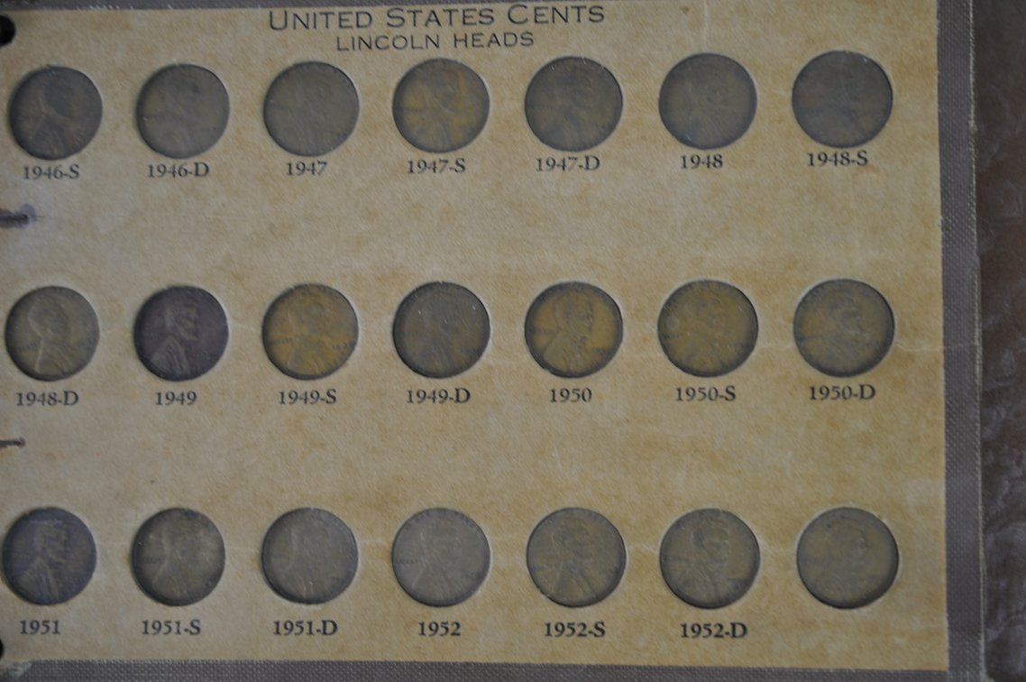 1856-1953 Flying Eagles and Indian Head Wheat Pennies, photo 19 of 20
