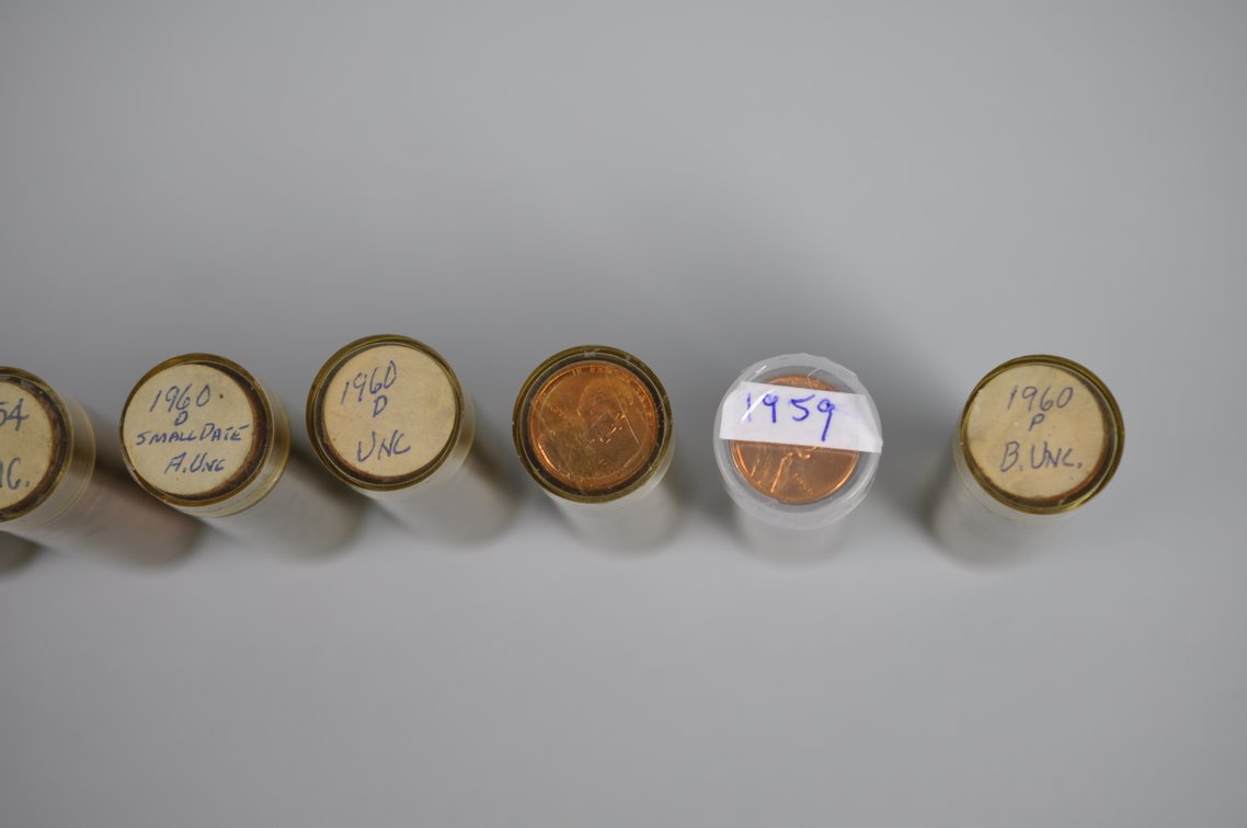 1959-1960 and 1982 AU/MS Pennies, photo 8 of 18
