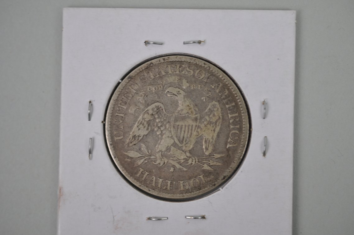 1877 Liberty Seated Half Dollar San Francisco, photo 5 of 6