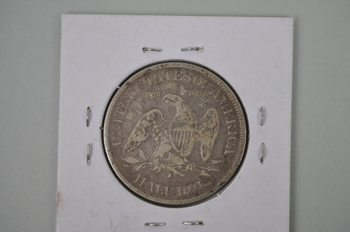 1877 Liberty Seated Half Dollar San Francisco, photo 6 of 6