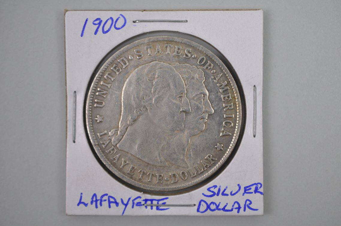 1900 Lafayette Silver Dollar Philadelphia, photo 2 of 6