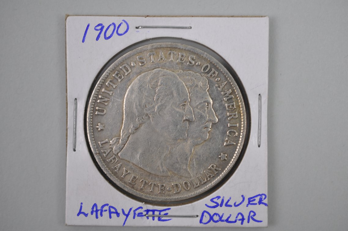 1900 Lafayette Silver Dollar Philadelphia, photo 3 of 6