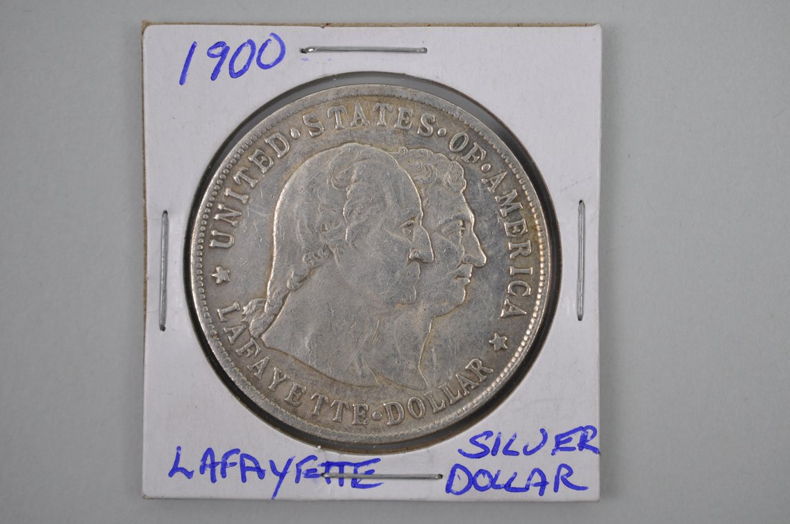 1900 Lafayette Silver Dollar Philadelphia, photo 4 of 6