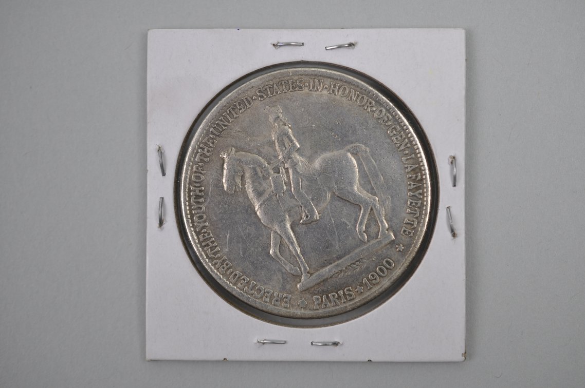1900 Lafayette Silver Dollar Philadelphia, photo 5 of 6