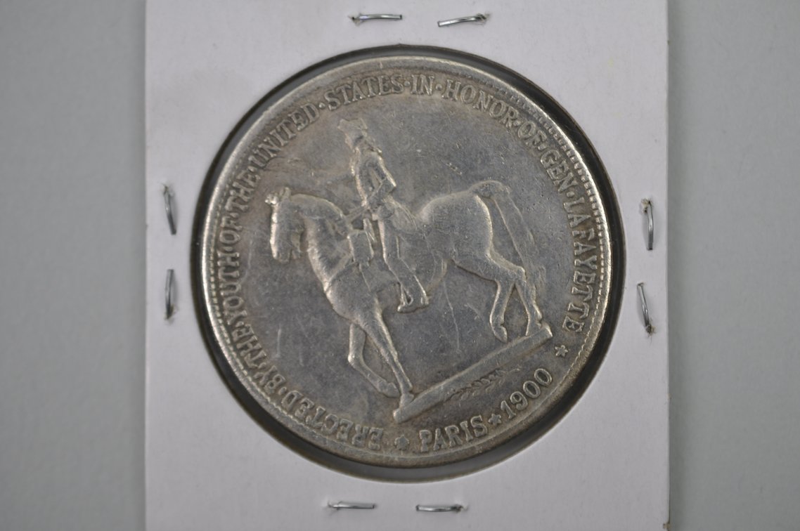 1900 Lafayette Silver Dollar Philadelphia, photo 6 of 6