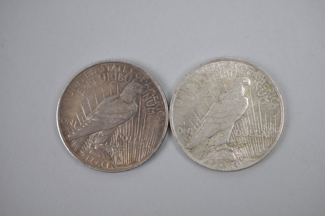 1922-1923 Peace Silver Dollars Philadelphia, photo 5 of 7