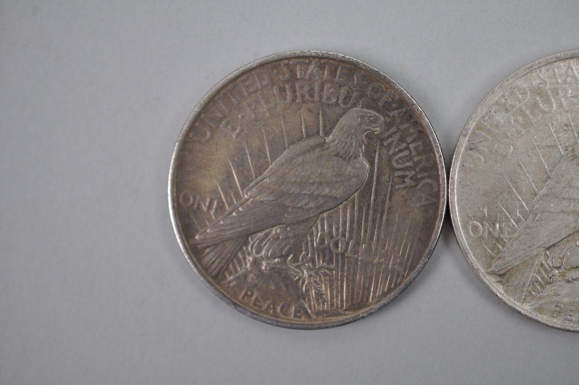 1922-1923 Peace Silver Dollars Philadelphia, photo 6 of 7