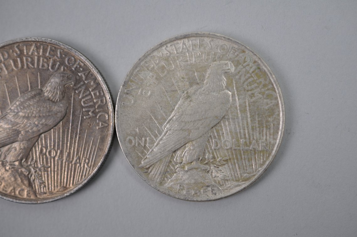 1922-1923 Peace Silver Dollars Philadelphia, photo 7 of 7
