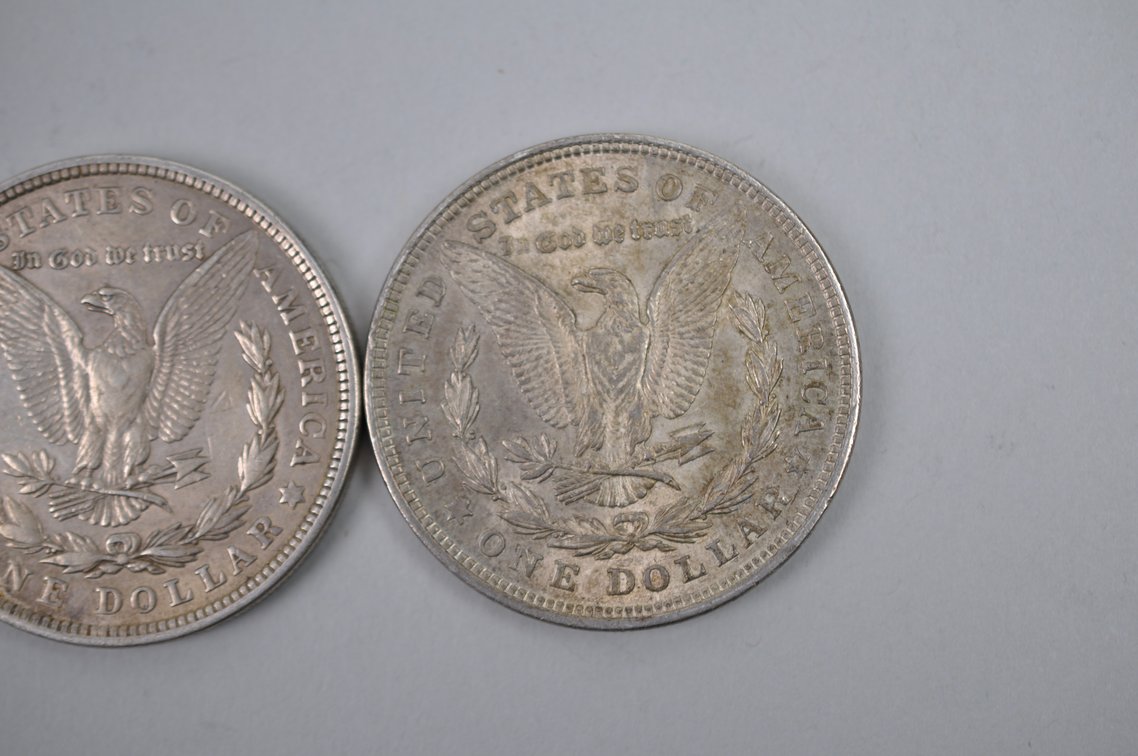 1921 Morgan Silver Dollars Philadelphia, photo 8 of 9