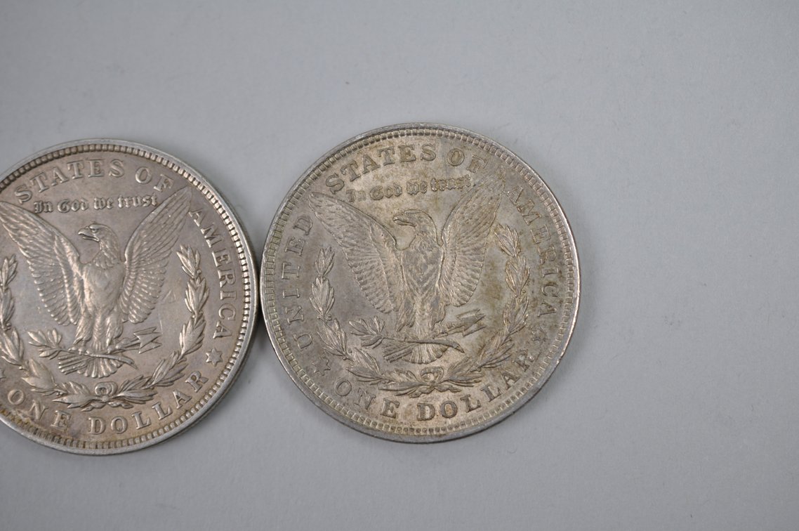 1921 Morgan Silver Dollars Philadelphia, photo 9 of 9