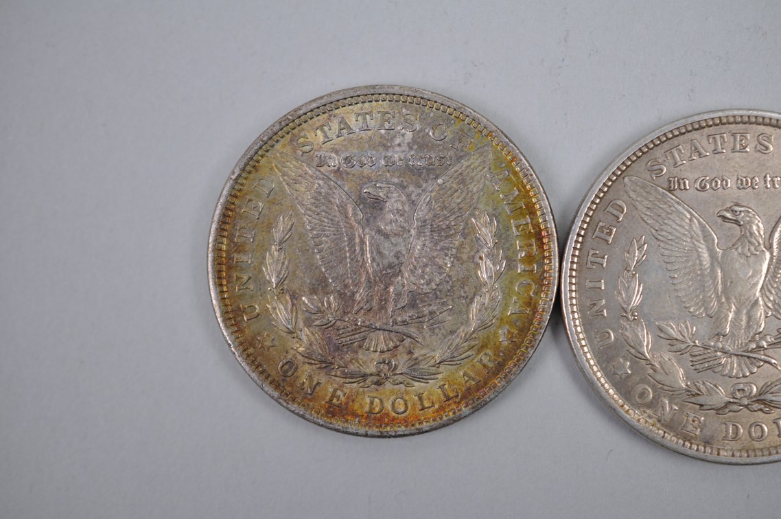 1921 Morgan Silver Dollars Philadelphia, photo 6 of 9
