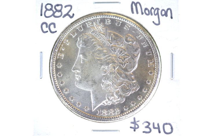 1882 Silver Morgan Dollar Carson City