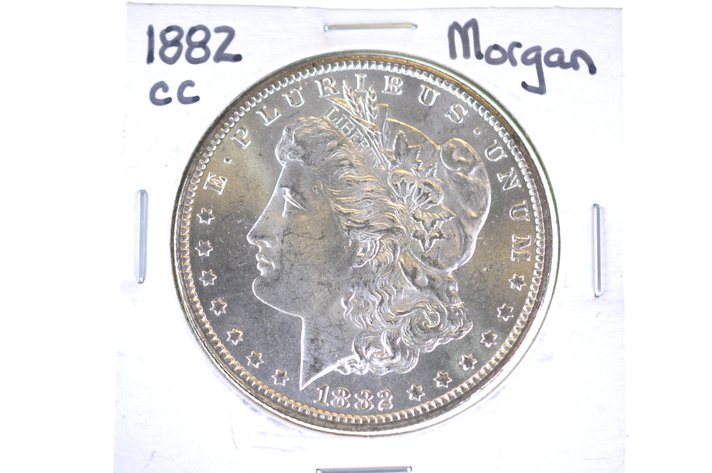 1882 Silver Morgan Dollar Carson City