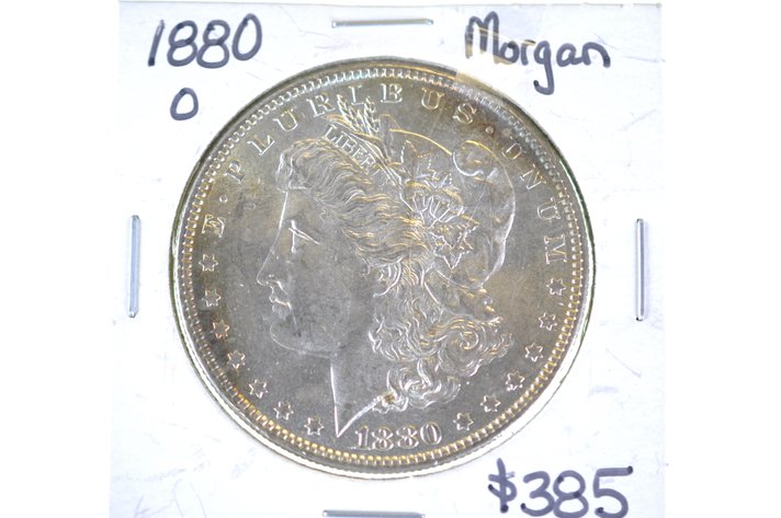 1880 Silver Morgan Dollar New Orleans