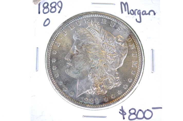 1889 Silver Morgan Dollar New Orleans
