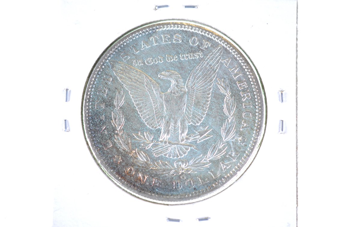 1889 Silver Morgan Dollar New Orleans, photo 2 of 2