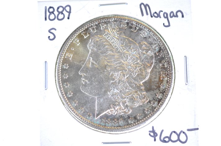 1889 Silver Morgan Dollar San Francisco