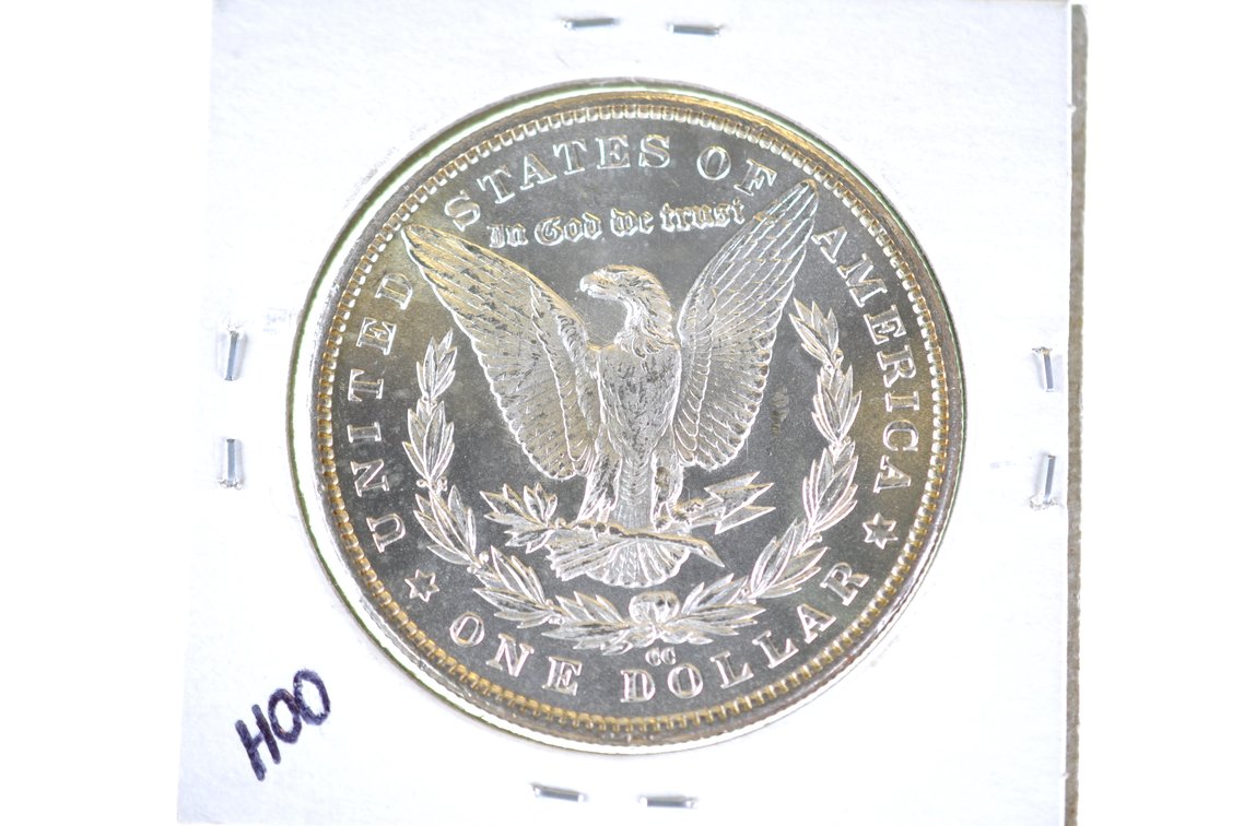 1883 Silver Morgan Dollar Carson City, photo 2 of 2