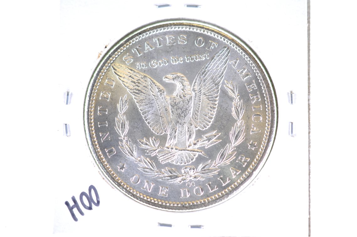 1884 Silver Morgan Dollar Carson City, photo 2 of 2