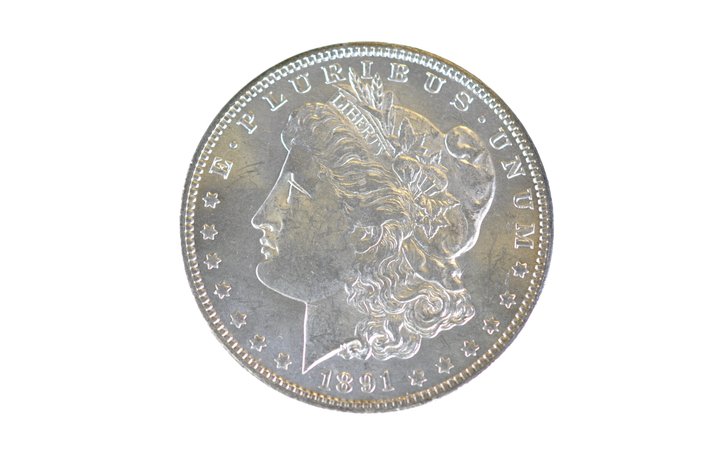 1891 Silver Morgan Dollar New Orleans
