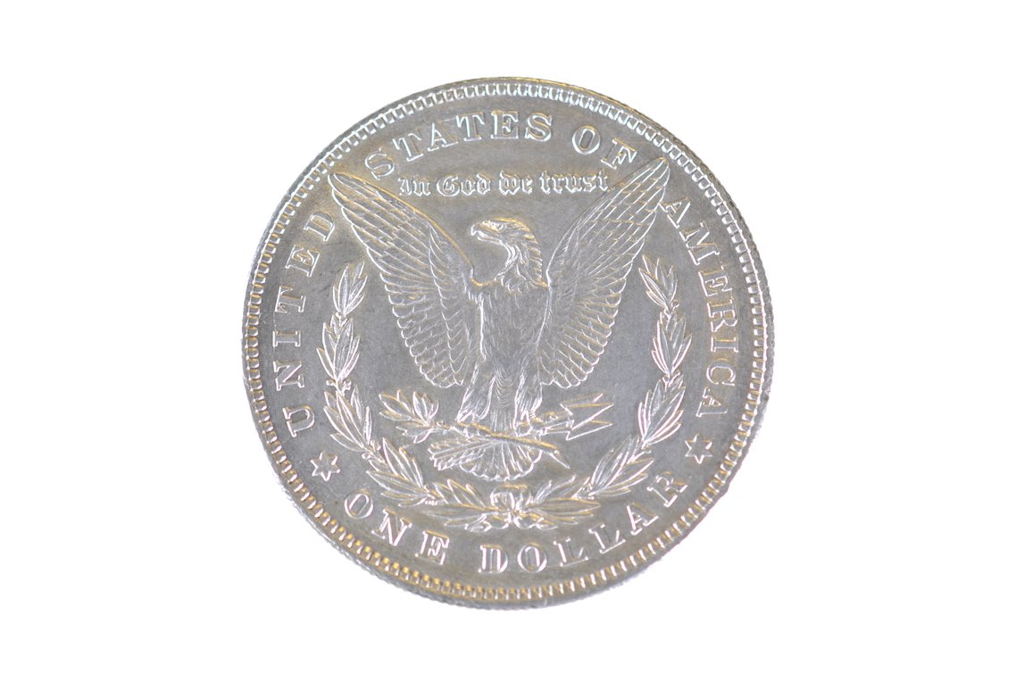 1878 Silver Morgan Dollar, photo 2 of 2